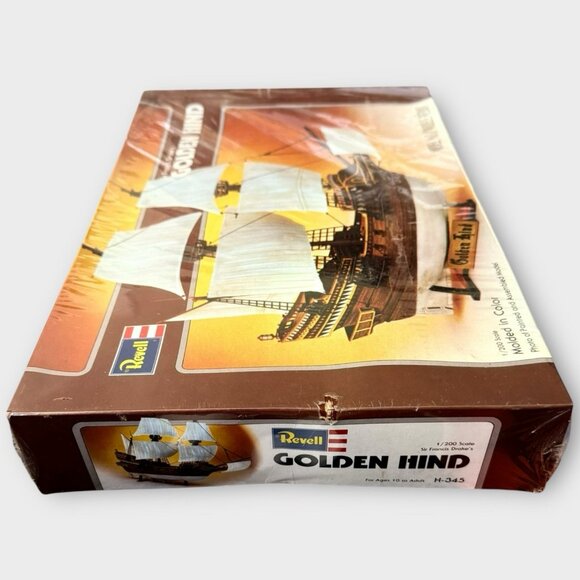 Revell Sir Francis Drake Golden Hind Model Ship 1/200 NEW Made In USA 1978 - Picture 7 of 10